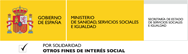 Logo Ministerio de Sanidad, Servicios Sociales e Igualdad