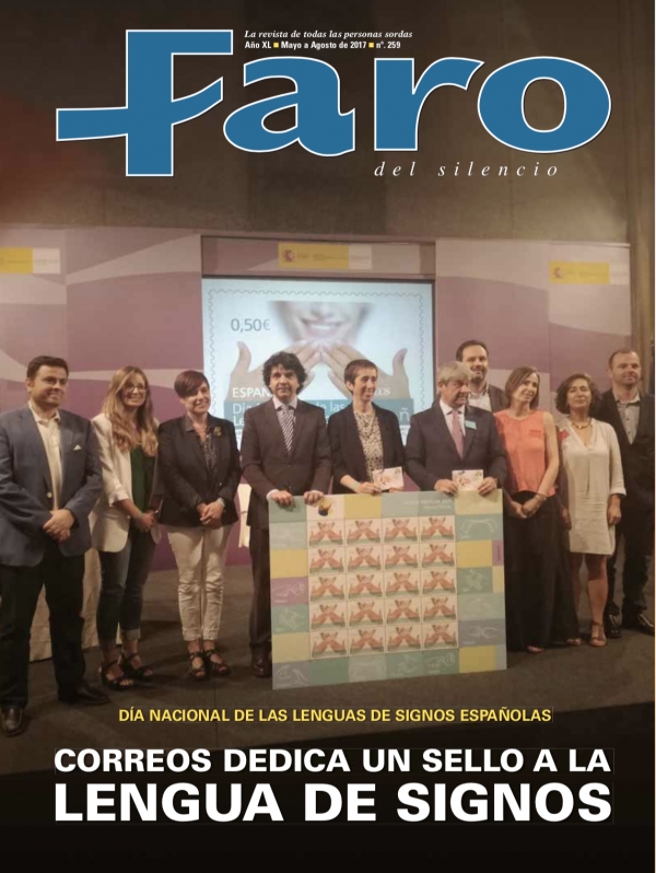 Nº 259 - CORREOS DEDICA UN SELLO A LA LENGUA DE SIGNOS
