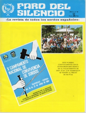 Nº 88 - X campamento nacional de convivencia de sordos