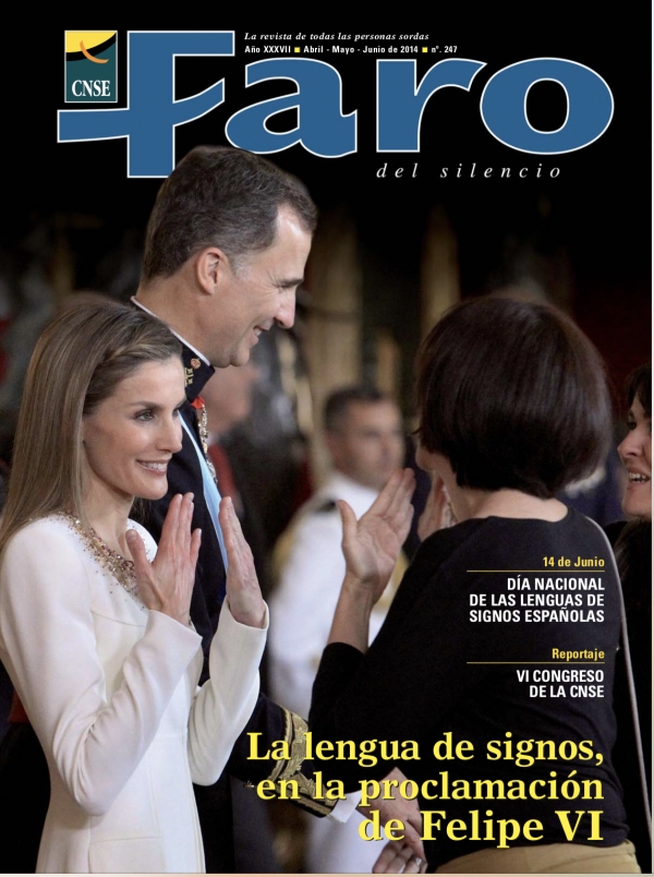 Nº 247 - La Lengua de signos, en la proclamación de Felipe IV