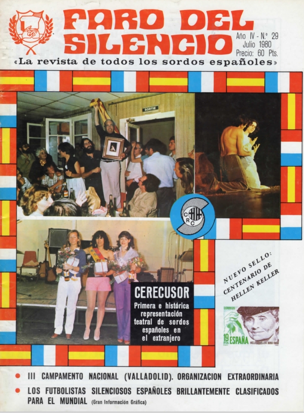 Nº 29 - Primera e histórica representación teatral de sordos Españoles en el extranjero