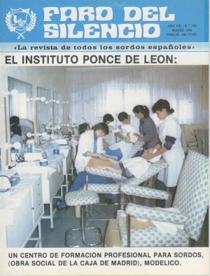 Nº 103 - Un centro de formación profesional para sordos