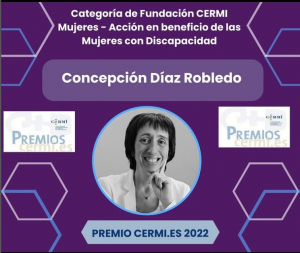 Premio Cermi.es para Concha Díaz Robledo
