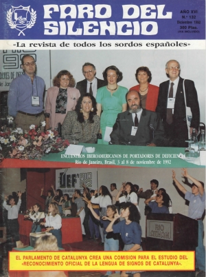 Nº 132 - El parlamento de Cataluña crea una comisión para el estudio del "reconocimiento oficial de la lengua de signos de cataluña"