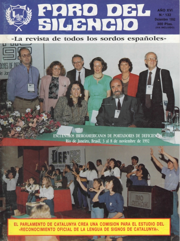 Nº 132 - El parlamento de Cataluña crea una comisión para el estudio del "reconocimiento oficial de la lengua de signos de cataluña"