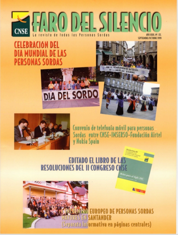 Nº 172 - Celebración del día de la personas sordas `99