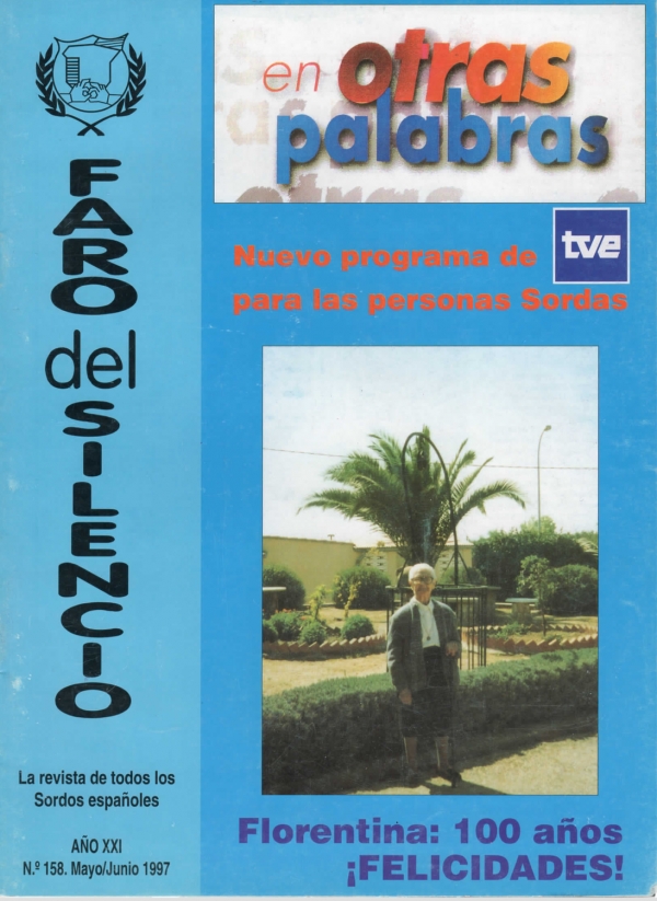 Nº 158 - nuevo programa de TVE  para personas sordas