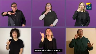 Manifiesto de la CNSE por el 8M. Día internacional de la mujer 2025
