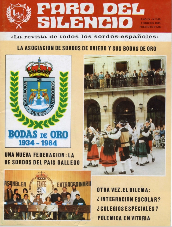 Nº 68 - La asociación de sordomudos de Oviedo y sus Bodas de Oro