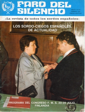 Nº 84 - Los sordos-ciegos Españoles de actualidad
