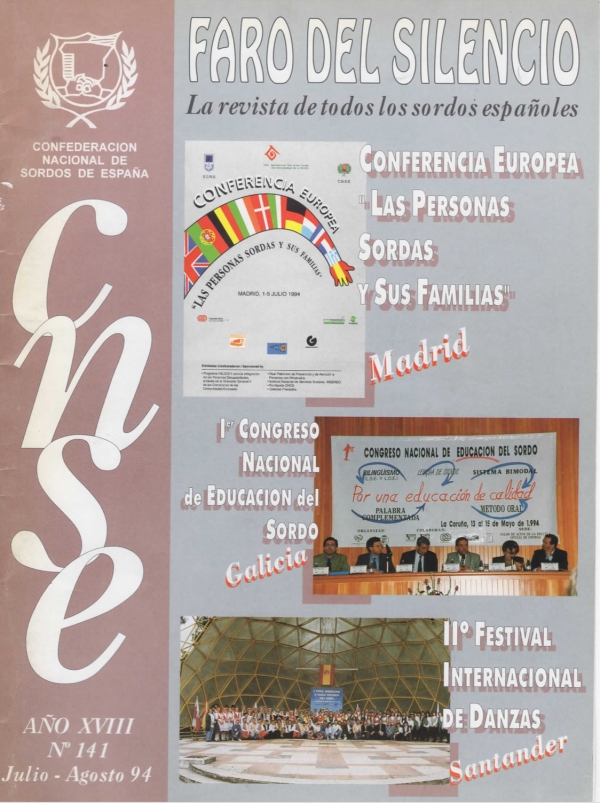 Nº 141 - Conferencia Europea: Las personas sordas y sus familias