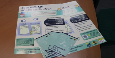 Materiales informativos sobre los derechos educativos de las personas sordas