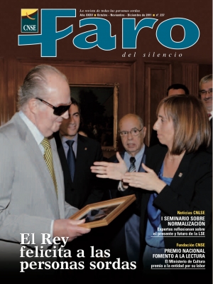 Nº 237 - El rey felicita a las personas sordas