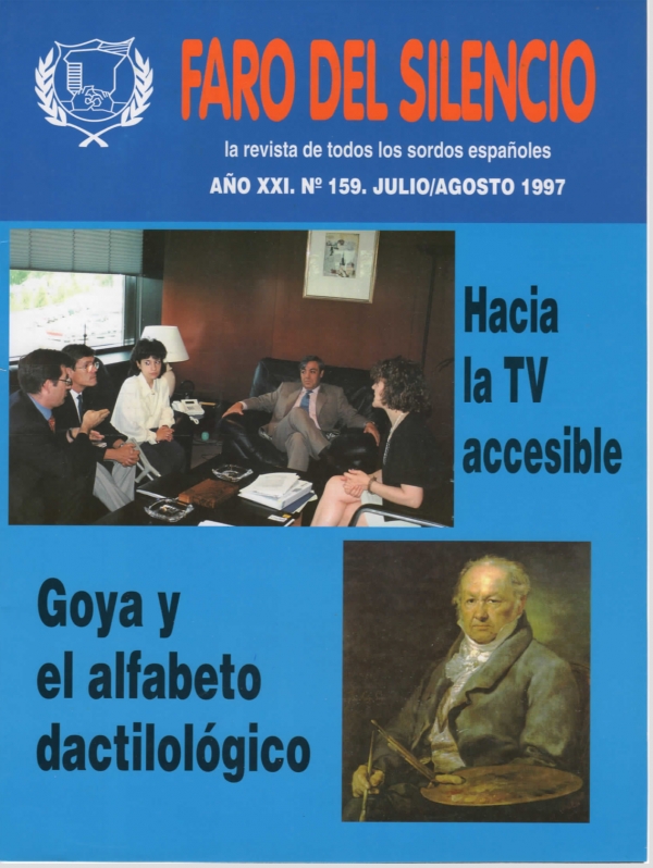 Nº 159 - Goya y Alfabeto Dactilológico