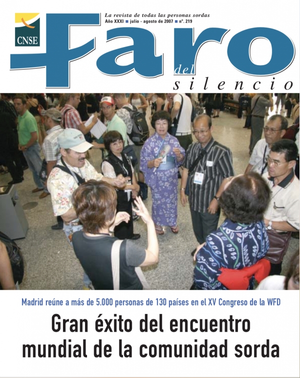 Nº 219 - Gran éxito del encuentro de la comunidad sorda