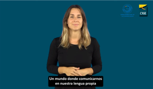 Manifiesto por la Semana Internacional de las Personas Sordas