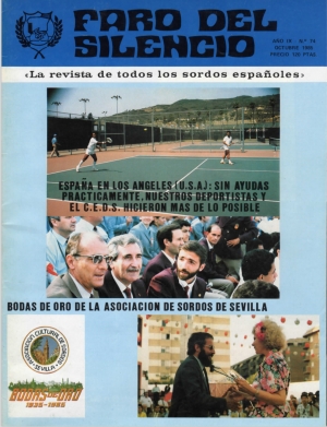 Nº 74 - Bodas de oro de la asociación de sordos de Sevilla