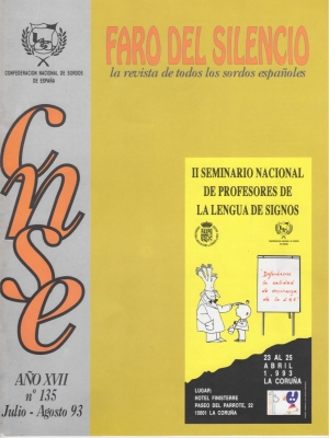 Nº 135 - II seminario nacional de profesores de la lengua de signos