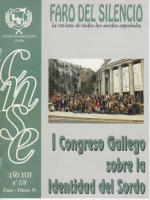 Nº 138 - I Congreso Gallego sobre la identidad del sordo