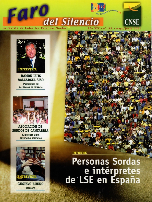 Nº 182 - Las personas sordas e intérpretes de LSE en España