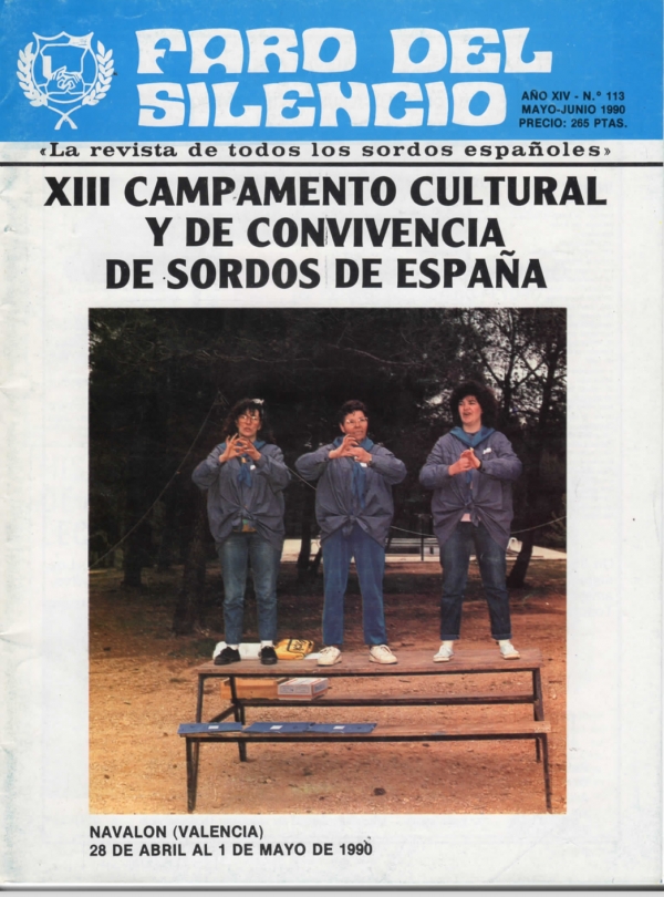 Nº 113 - XII Campamento cultural y de convivencia de sordos de España