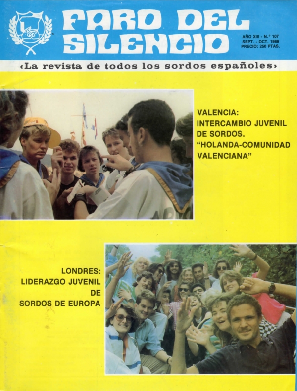 Nº 107 - Valencia intercambio juvenil de sordos "Holanda-Comunidad-Valenciana"